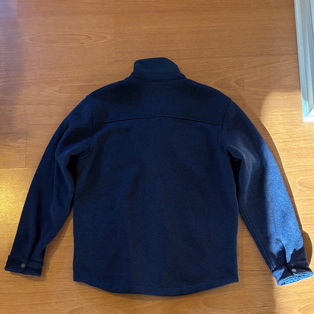 LL Bean Men’s  Jacket Shirt Navy - Picture 4 of 4